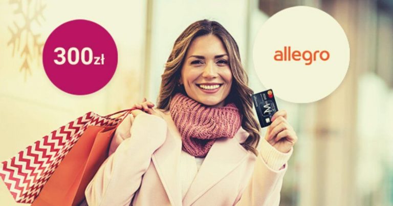 Karta kredytowa Bank Millennium - promocja - 300 zl do Allegro