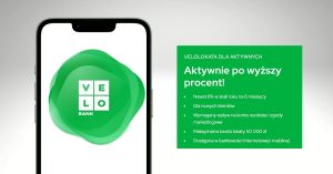 VeloBank - Lokata dla Aktywnych oprocentowanie